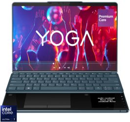 Ultrabook Lenovo Yoga Book 9 13IMU9 2.8K OLED Touch Intel Core Ultra 7 155U 32GB DDR5X 1TB SSD Intel Graphics Win 11 Pro Tidal Teal 