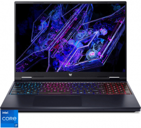 Laptop Gaming Acer Predator Helios Neo 16 PHN16-72 WUXGA IPS 165Hz Intel Core i7 14650HX 16GB DDR5 512GB SSD NVIDIA RTX 4060 8GB Black 