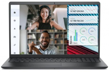 Laptop DELL Vostro 3520 FHD 120Hz Intel Core i5-1235U 16GB DDR4 1TB SSD Intel Iris Xe Win 11 Pro Carbon Black 