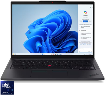 Laptop Lenovo 14 ThinkPad T14 Gen 5 WUXGA IPS Intel Core Ultra 7 155U 16GB DDR5 512GB SSD Intel Graphics Win 11 Pro Black 