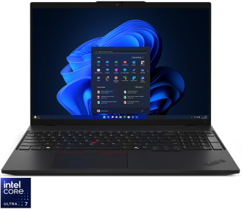 Laptop Lenovo ThinkPad L16 Gen 1 WUXGA IPS Intel Core Ultra 7 155U 16GB DDR5 512GB SSD Intel Graphics Win 11 Pro Black 