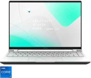 Laptop Gaming GIGABYTE AERO 14 OLED BMF QHD+ Intel Core i7-13620H 16GB LPDDR5 512GB SSD NVIDIA RTX 4050 6GB Win 11 Home Twilight Silver 