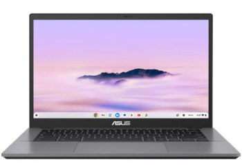 Laptop ASUS Chromebook Plus CX34 14 inch FHD Intel Core i3-1215U 8GB LPDDR5 UFS 128GB Intel UHD Graphics Chrome OS Rocky Grey 