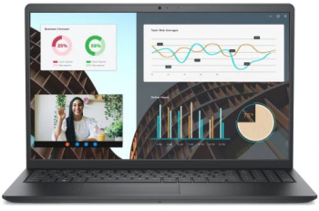 Laptop DELL Vostro 3530 FHD 120Hz Intel Core i5- 1334U 16GB DDR4 512GB SSD Intel Iris Xe Win 11 Pro Carbon Black 3Yr ProSupport 
