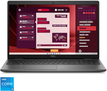 Laptop DELL 15.6'' Latitude 3550 FHD Procesor Intel® Core™ i5-1345U (12M Cache up to 4.70 GHz) 16GB DDR5 512GB SSD Intel Iris Xe Linux