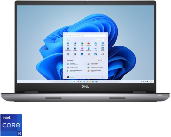Laptop DELL Precision 7780 Workstation FHD Intel Core i9-13950HX 64GB DDR5 2TB SSD RTX 5000 Ada 16GB Win 11 Pro Grey