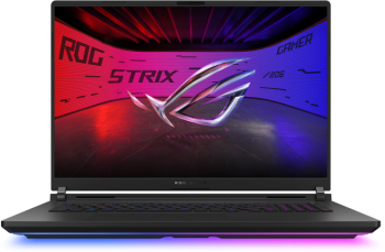 Laptop gaming ASUS ROG Strix SCAR 18 G835 WQXGA 240Hz Intel Core Ultra 9 275HX 64GB SSD 2TB GeForce RTX 5080 16GB No OS Off Black