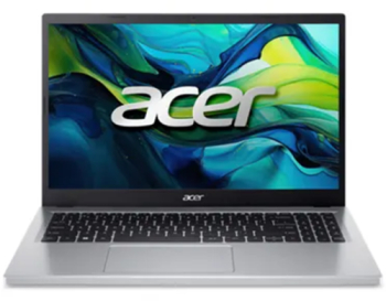 Laptop Acer Aspire Go 15 AG15-71P-58WM Intel Core i5-1334U 15.6 inch RAM 16GB SSD 512GB Intel Iris Xe Graphics No OS Pure Silver 